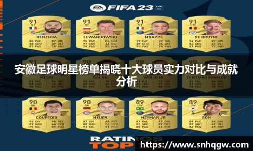 安徽足球明星榜单揭晓十大球员实力对比与成就分析